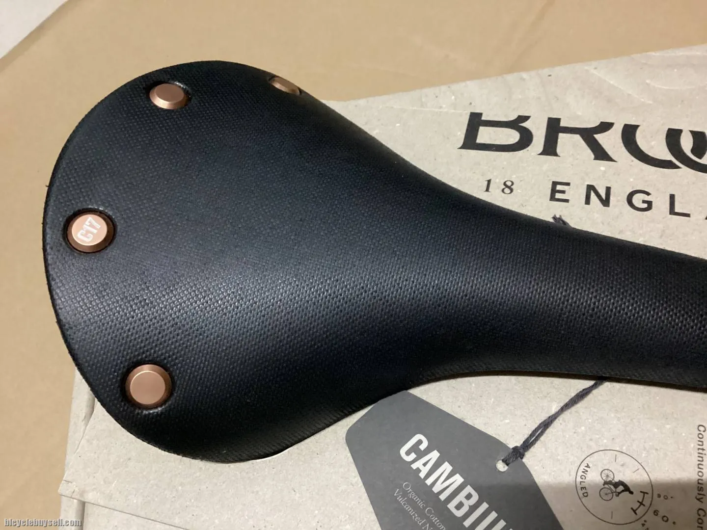 Brooks C17 Special Copper Rivet / England Made (free pos w.m)