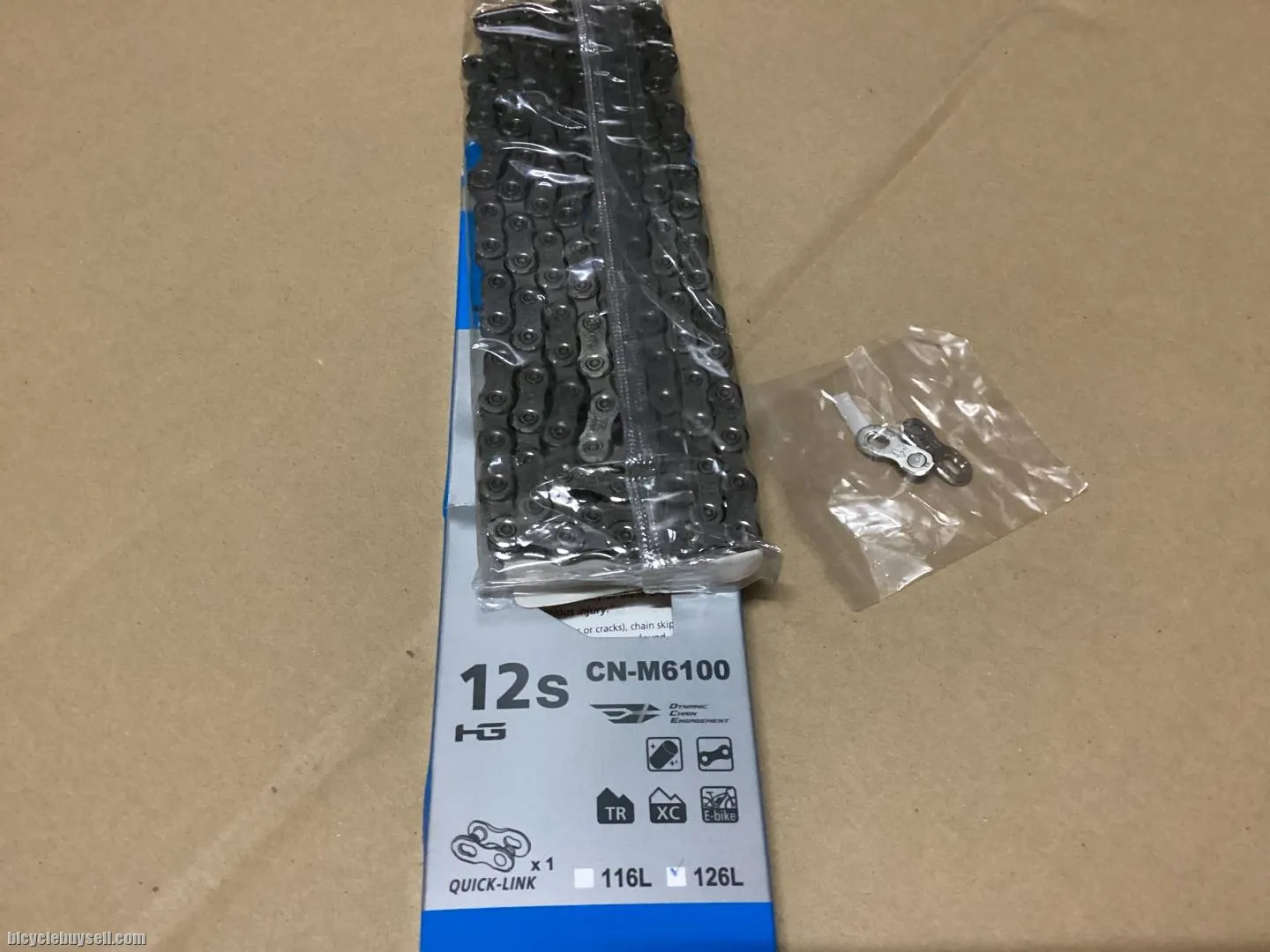 Shimano M6100 Deore 12s Chain / Original  (free pos w.m)