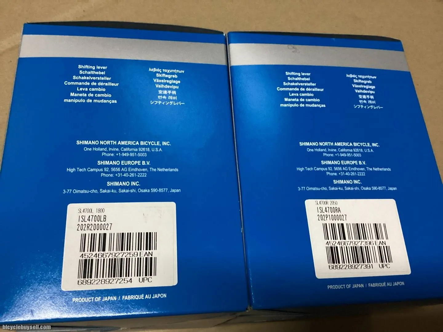 Shimano Tiagra FlatBar 2x10s Shifter For Folding (free pos w.m)
