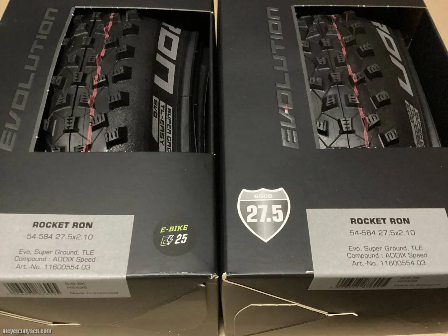 Schwalbe Rocket Ron 27.5/2.1 ADDIX/Super Ground 1set (free pos w.m)