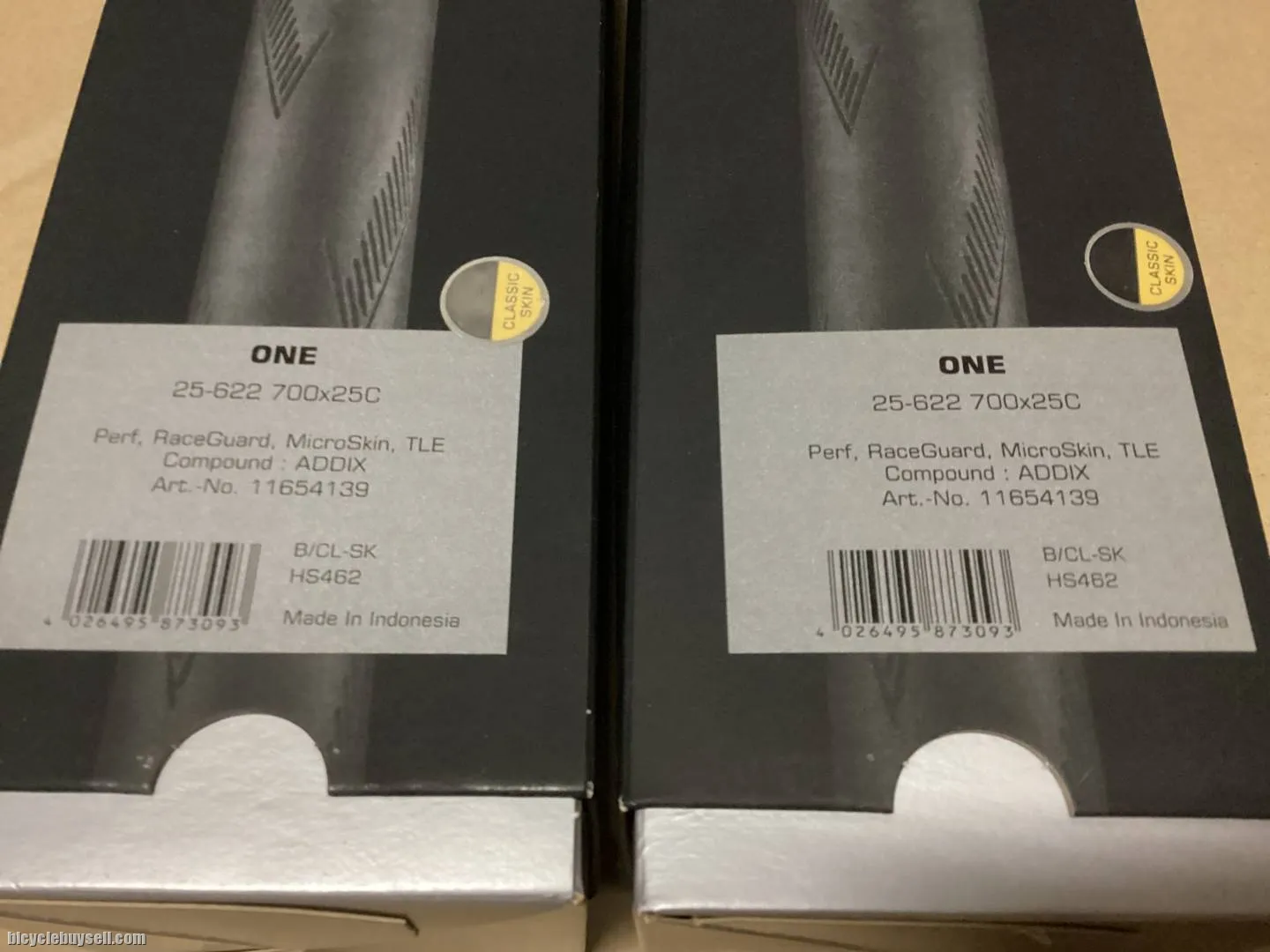 Schwalbe One Tubeless MicroSkin Classic / 25c 1set  (free pos w.m)
