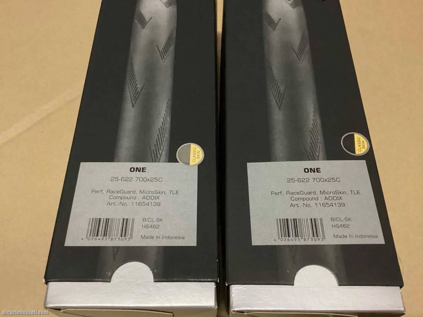 Schwalbe One Tubeless MicroSkin Classic / 25c 1set  (free pos w.m)