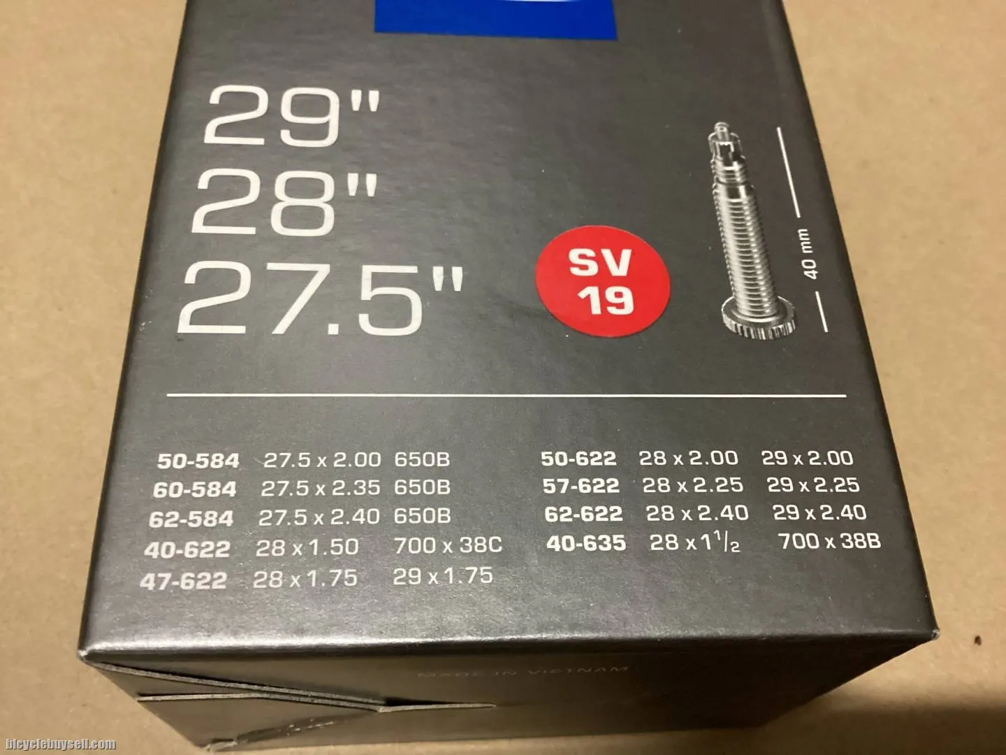 Schwalbe MTB Tube 27.5/29er FV40mm (free pos w.m)