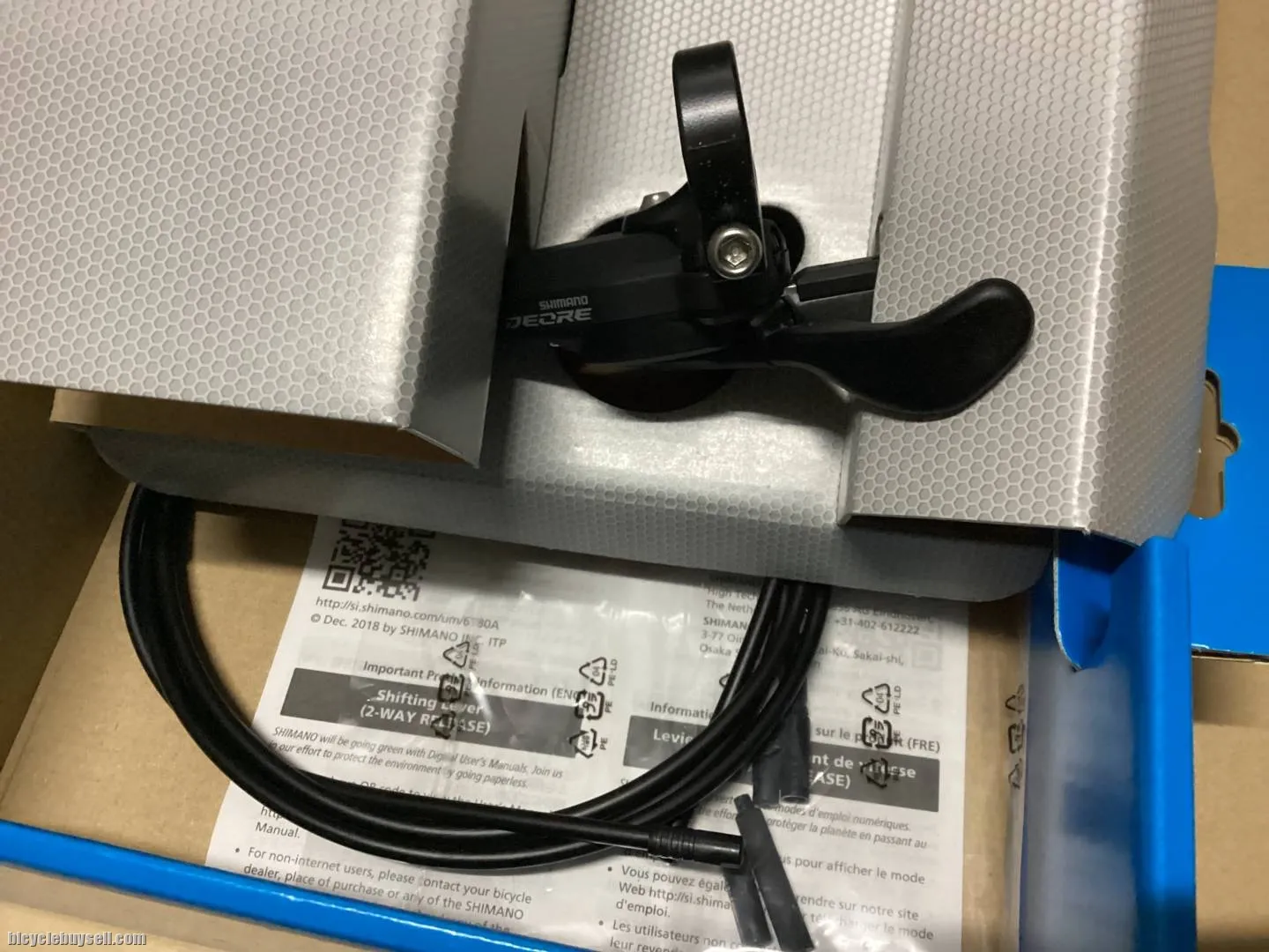 Shimano M5100 Deore 11s Shifter (R) Japan (free pos w.m)