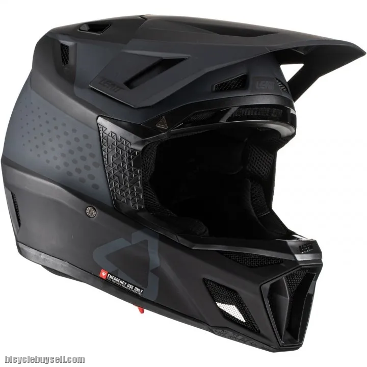 Leatt Helmet MTB Gravity 8.0 - Composite Black Matte - 1 Year Warranty