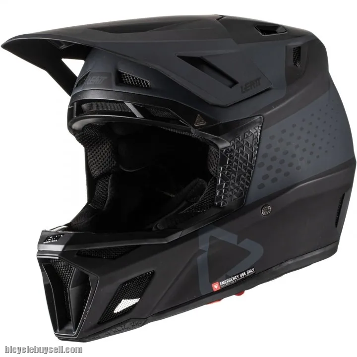 Leatt Helmet MTB Gravity 8.0 - Composite Black Matte - 1 Year Warranty