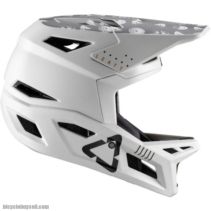Leatt Helmet MTB Gravity 4.0 - Steel / Coral / Ivy - 1 Year Warranty