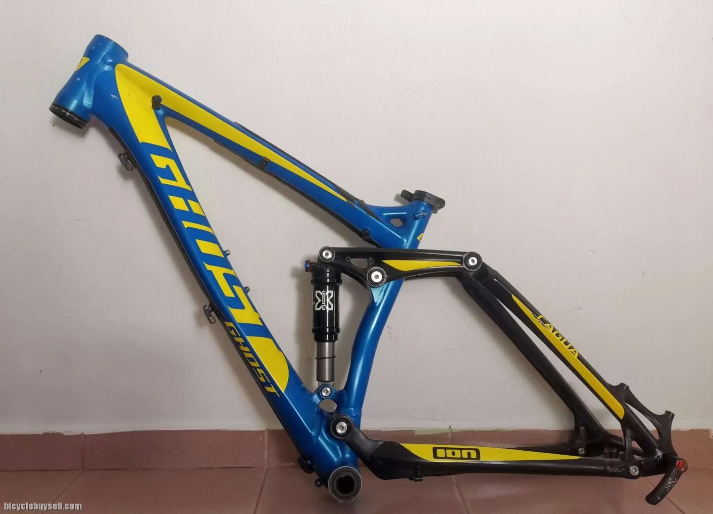 ghost cagua 6550 full suspension frame