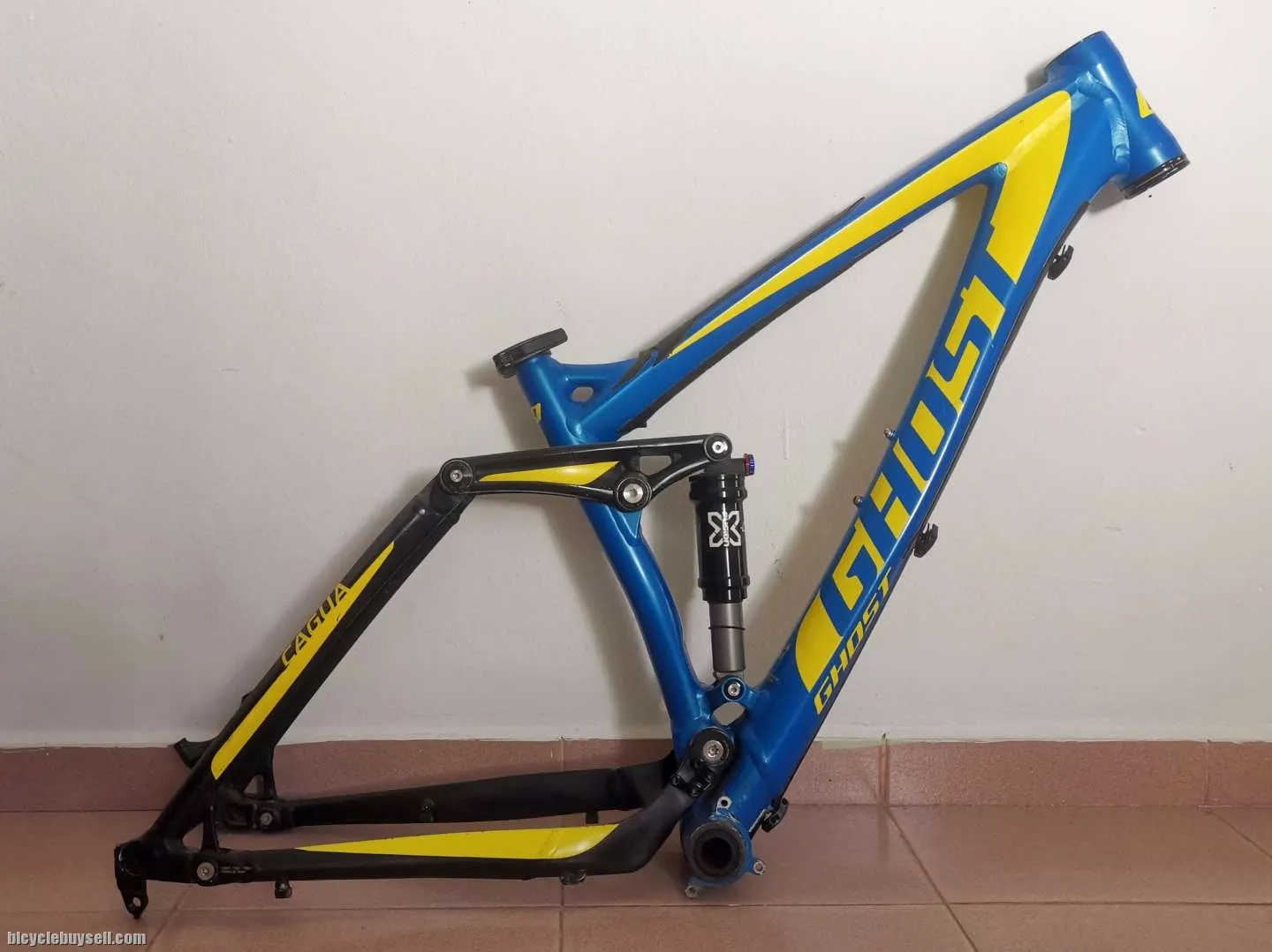 ghost cagua 6550 full suspension frame