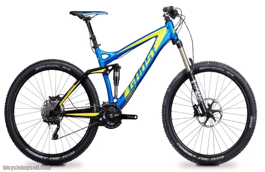 ghost cagua 6550 full suspension frame