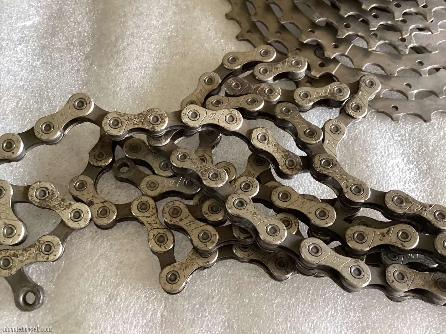 Shimano Deore 10s Caset/KMC X10 Chain (used)  @ free pos