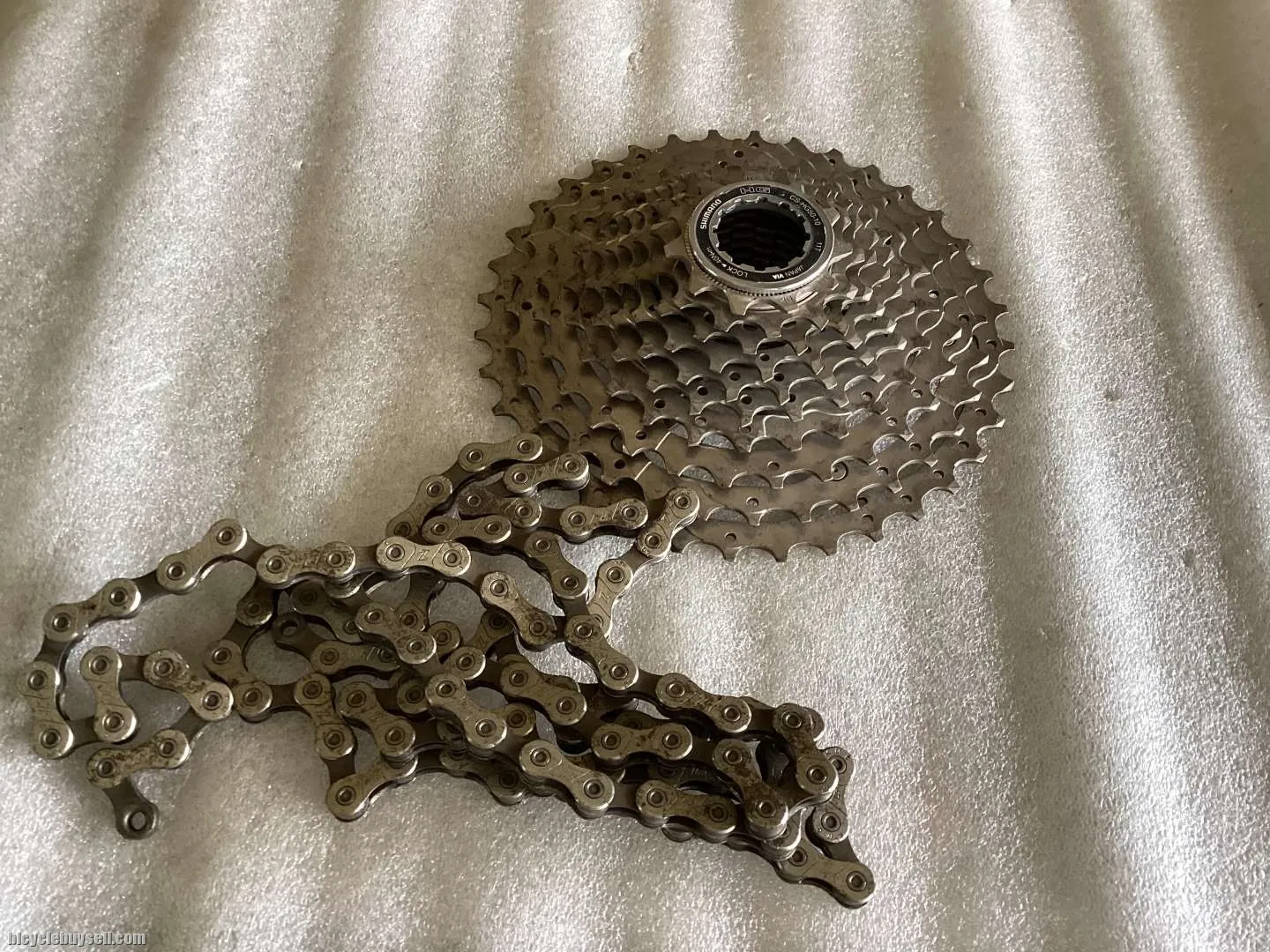 Shimano Deore 10s Caset/KMC X10 Chain (used)  @ free pos