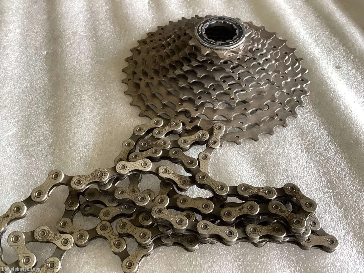 Shimano Deore 10s Caset/KMC X10 Chain (used)  @ free pos