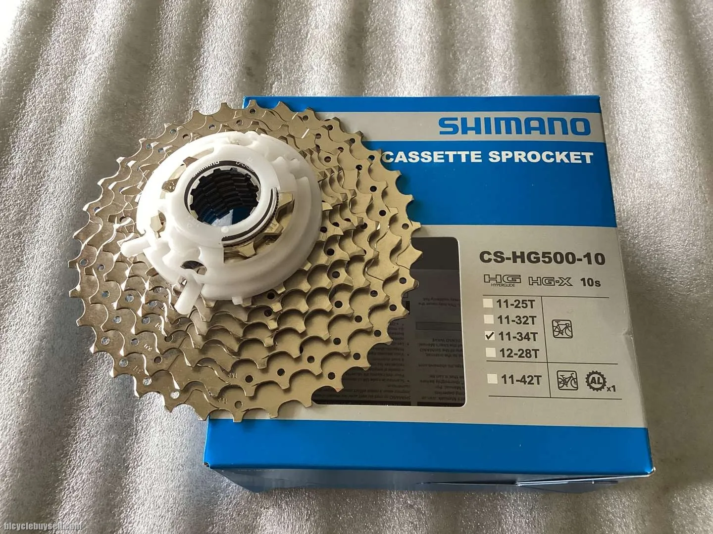 Shimano HG-500 Caset 11-34T | 10speed @ free pos