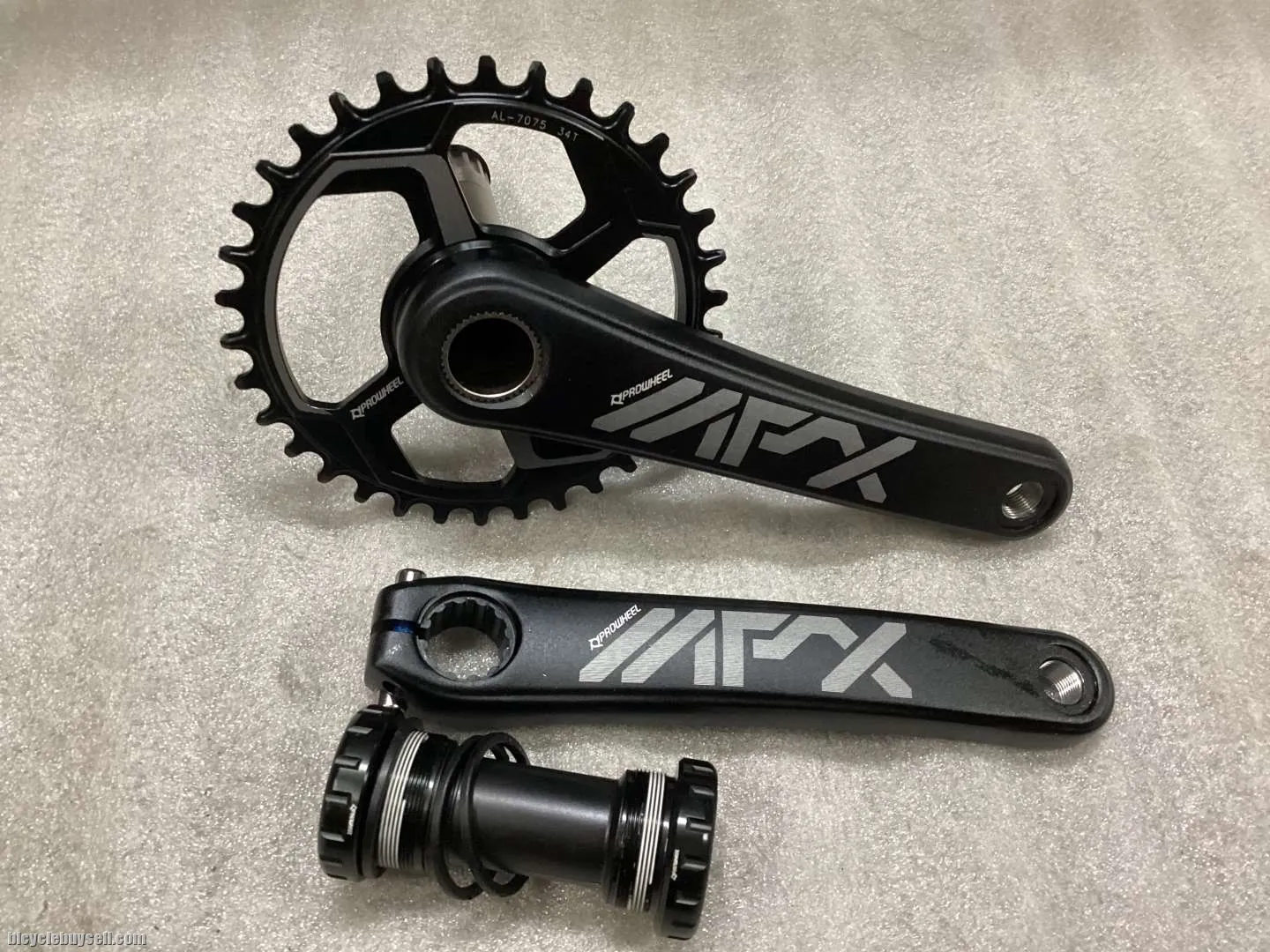 Prowheel 34T MTB Hollow Crankset 12speed @ free pos