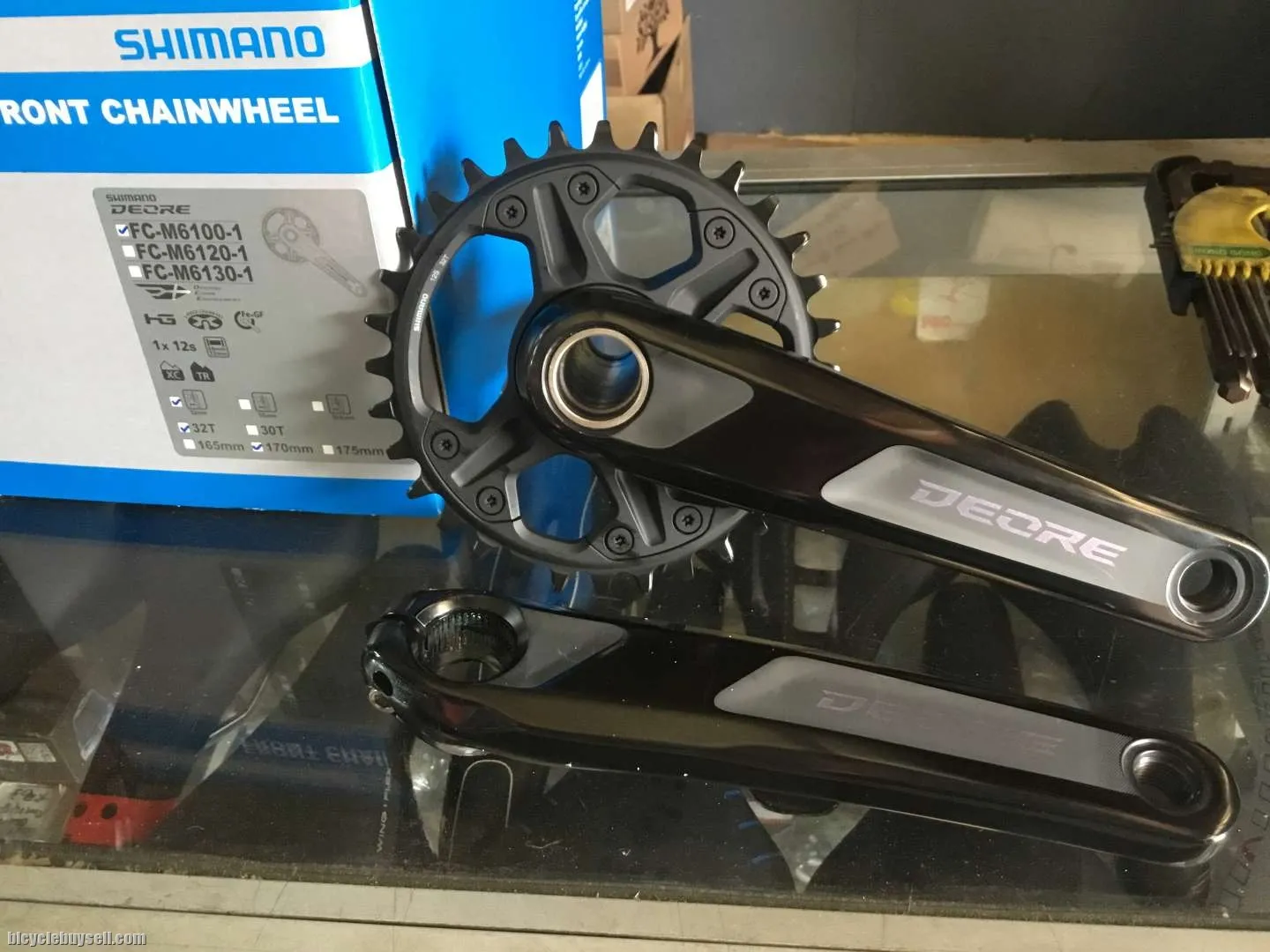 Shimano Deore M6100 1x12s 32T Japan (free pos w.m)