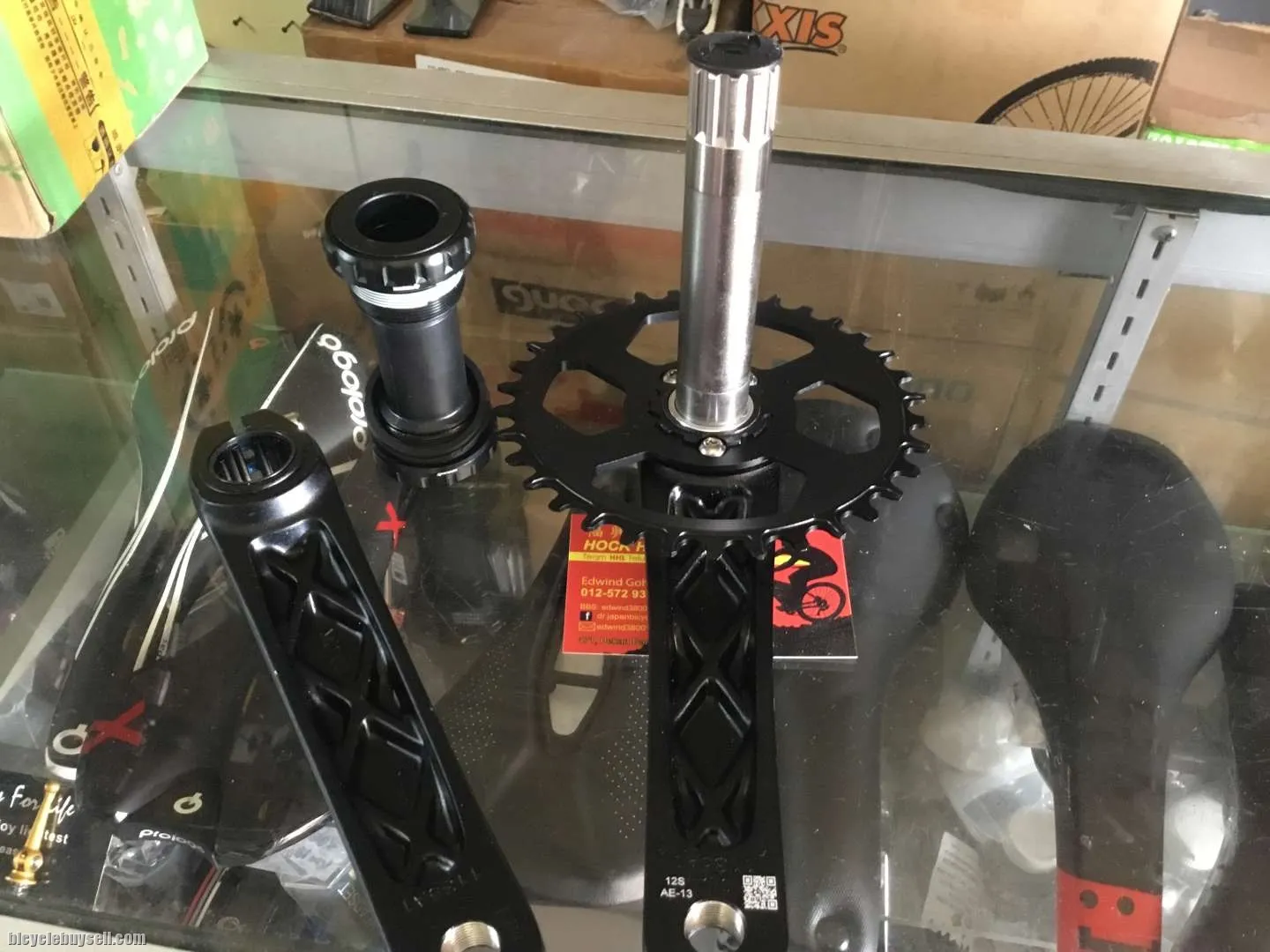 Prowheel Crankset with BB 34T 12speed (free pos w.m)