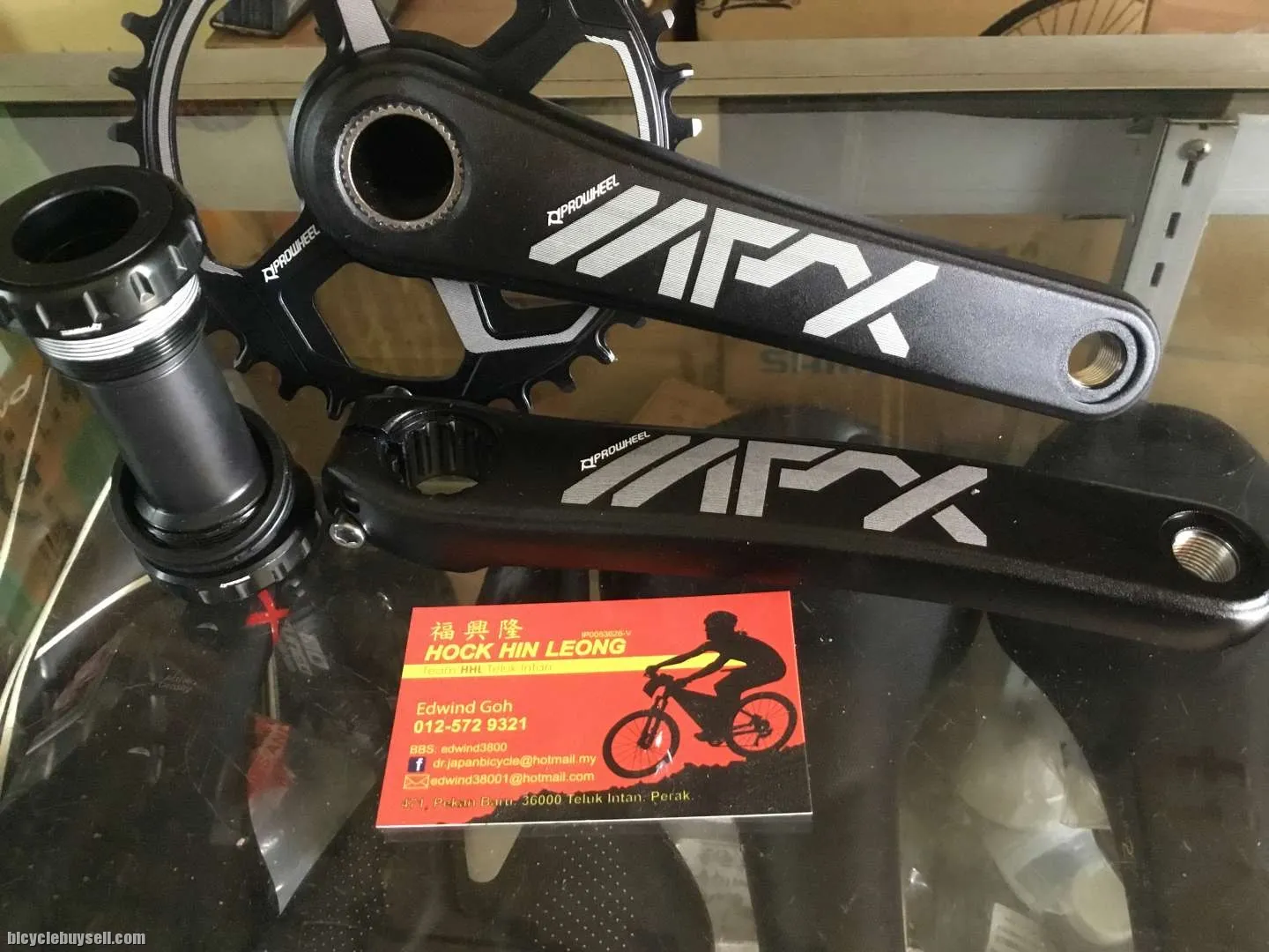 Prowheel Crankset with BB 34T 12speed (free pos w.m)