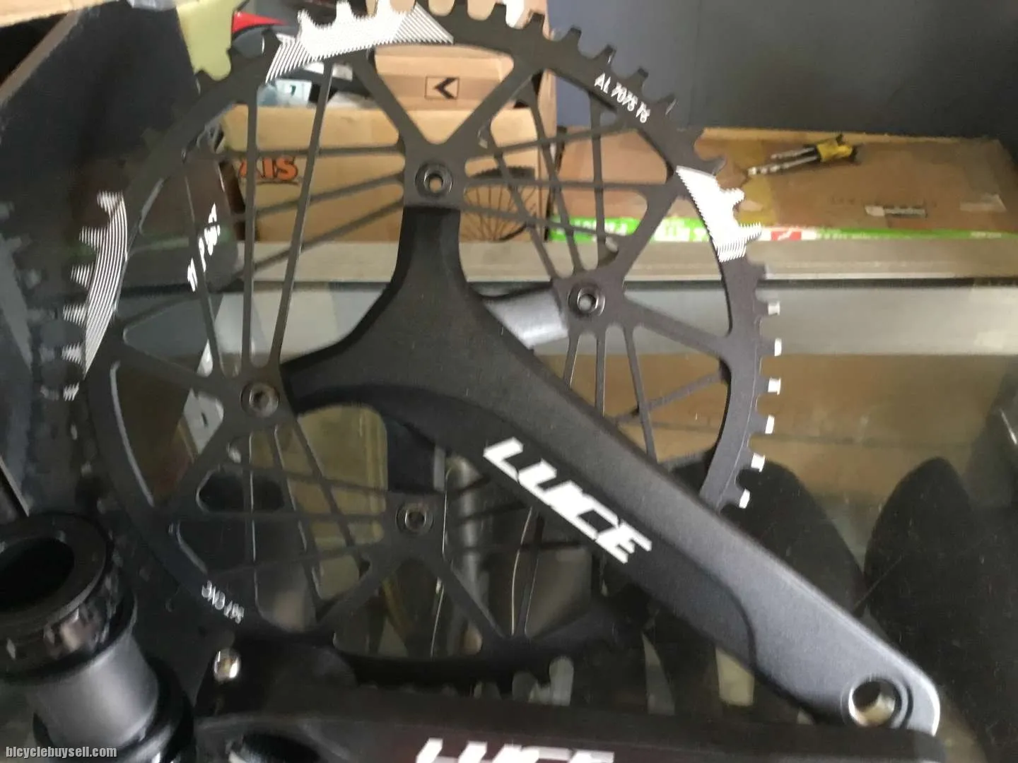 Luce Folding Crankset 56T with BB (free pos w.m)
