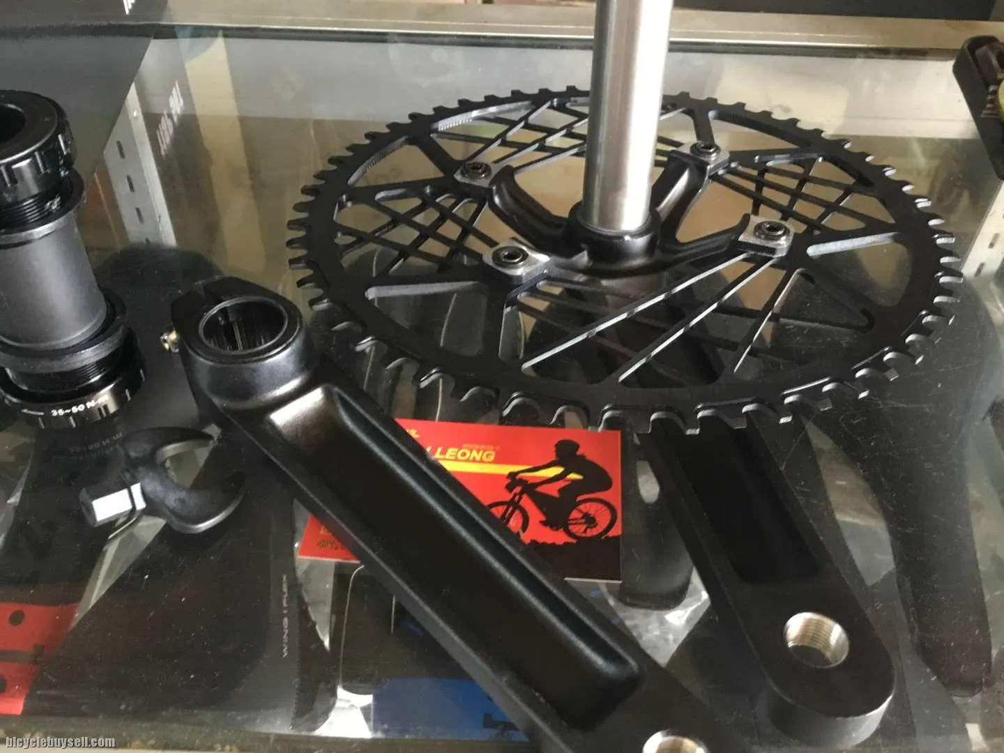 Luce Folding Crankset 56T with BB (free pos w.m)