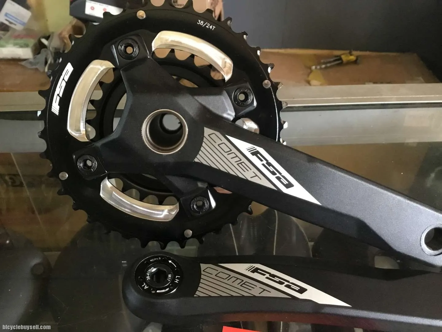 FSA Comet 38/24T Crankset Hollow (free pos w.m)