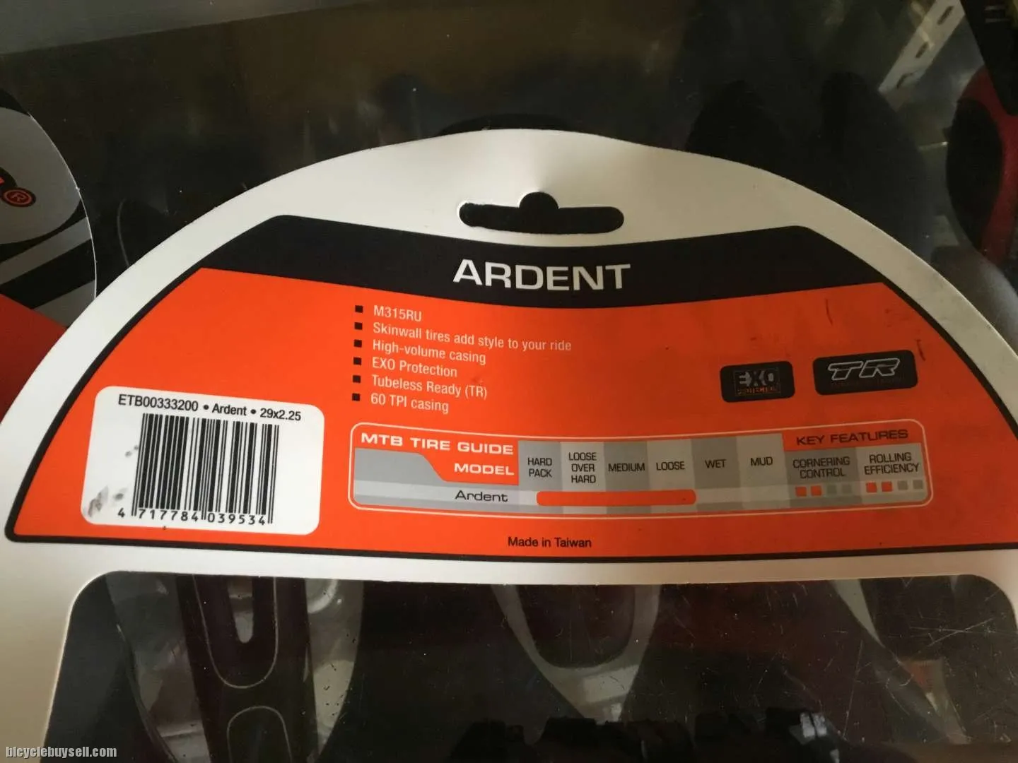Maxxis Ardent 29x2.25 TanWall- EXO/TR - 1Pair (free pos w.m)