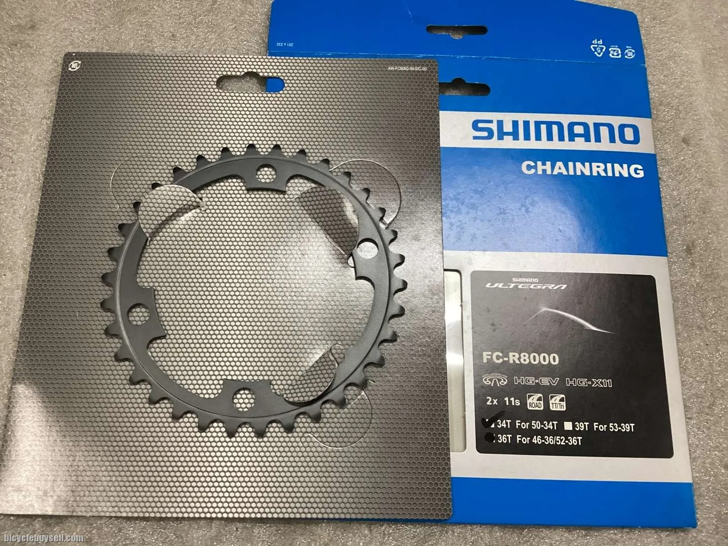 Shimano Ultegra R8000 Chainring 34T 11speed | Original @ free pos