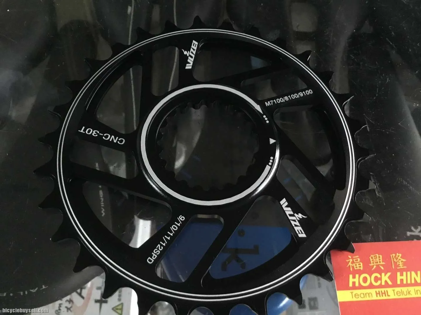 WuZei 30T SingleRing 12s For Shimano Crank (free pos w.m)
