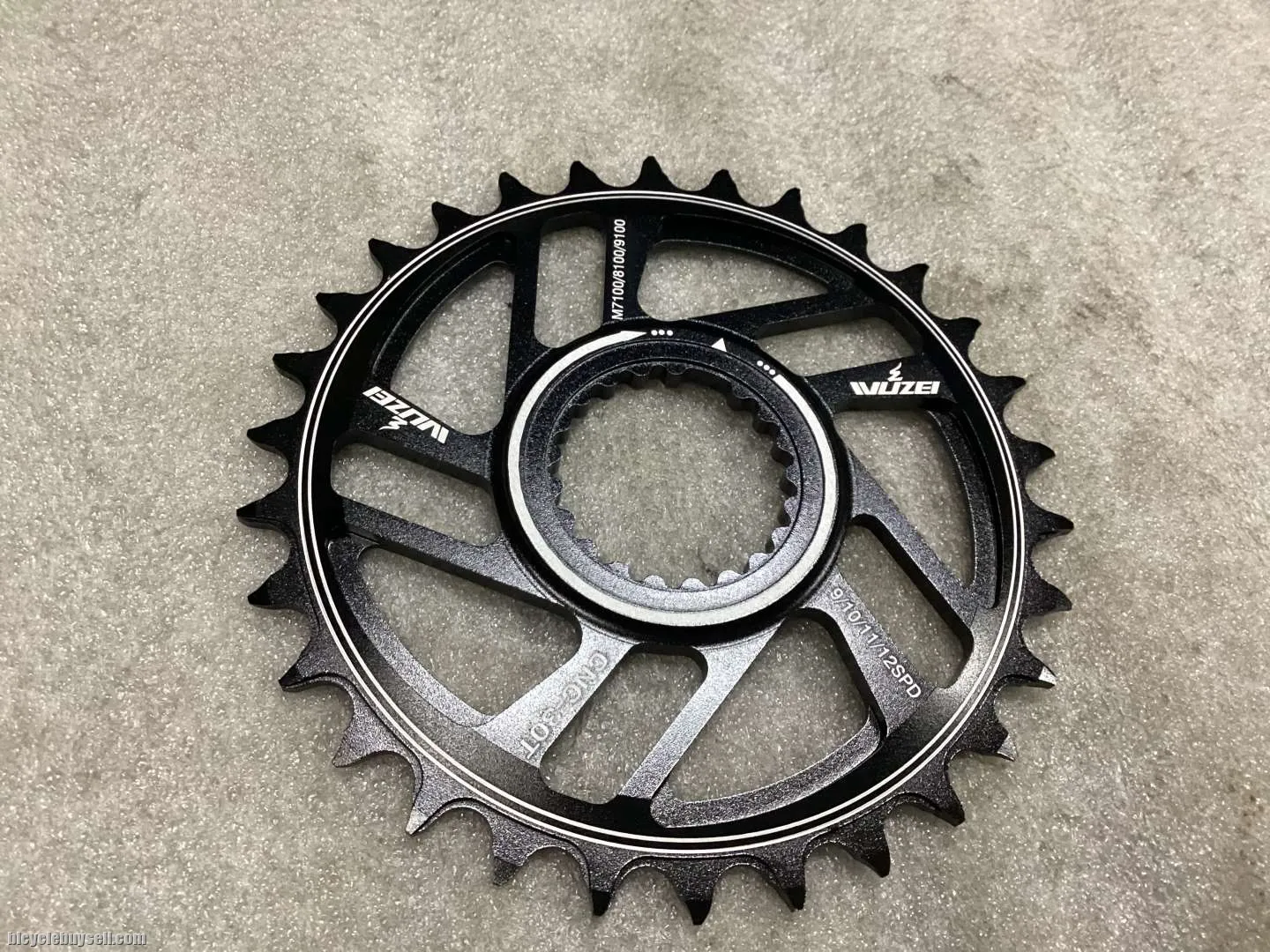 Shimano 30T SLX,XT,XTR Single Chainring 12s @ free pos