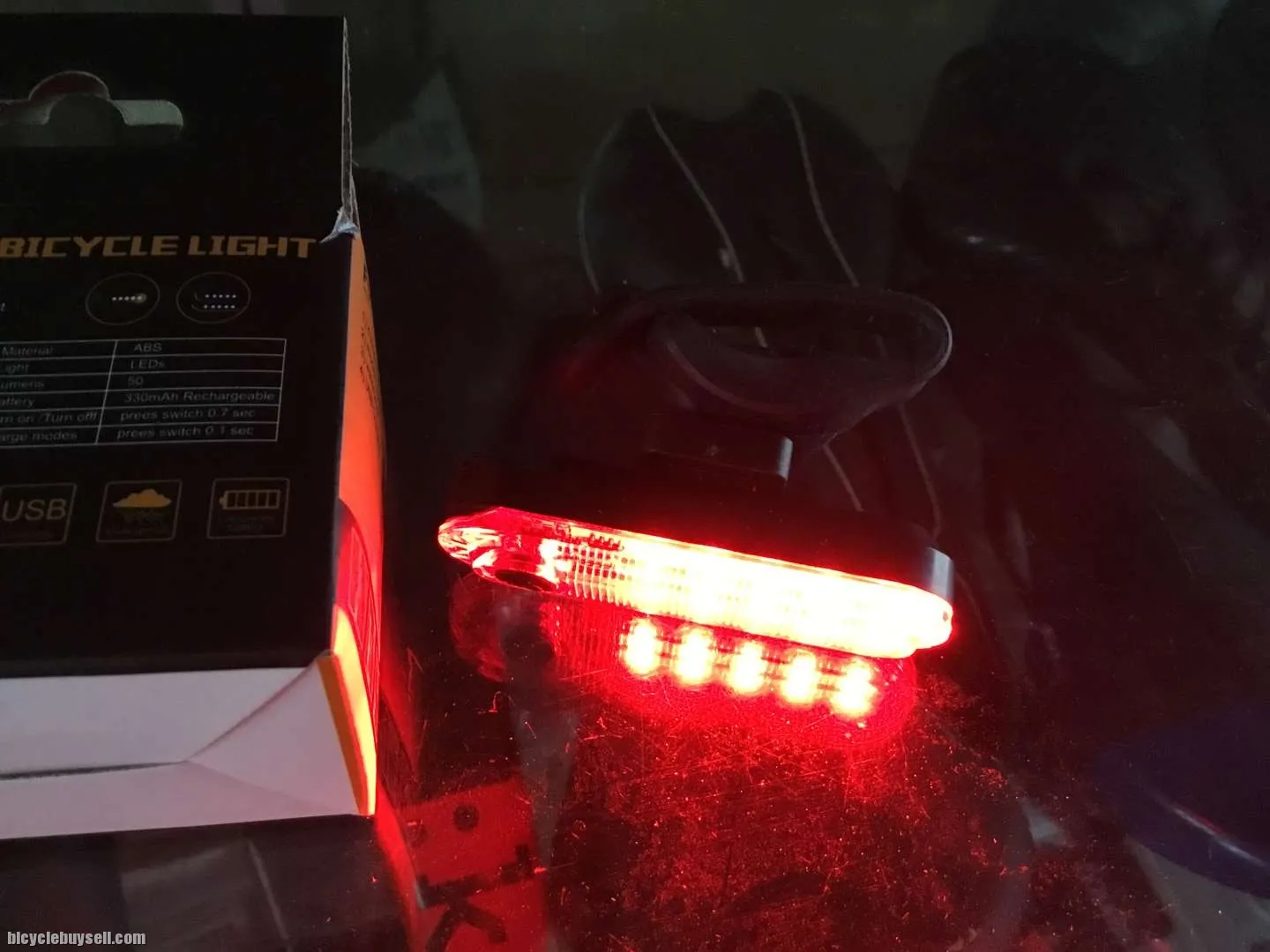 Volcano Rechargeable Rear Blink Light (free pos w.m)