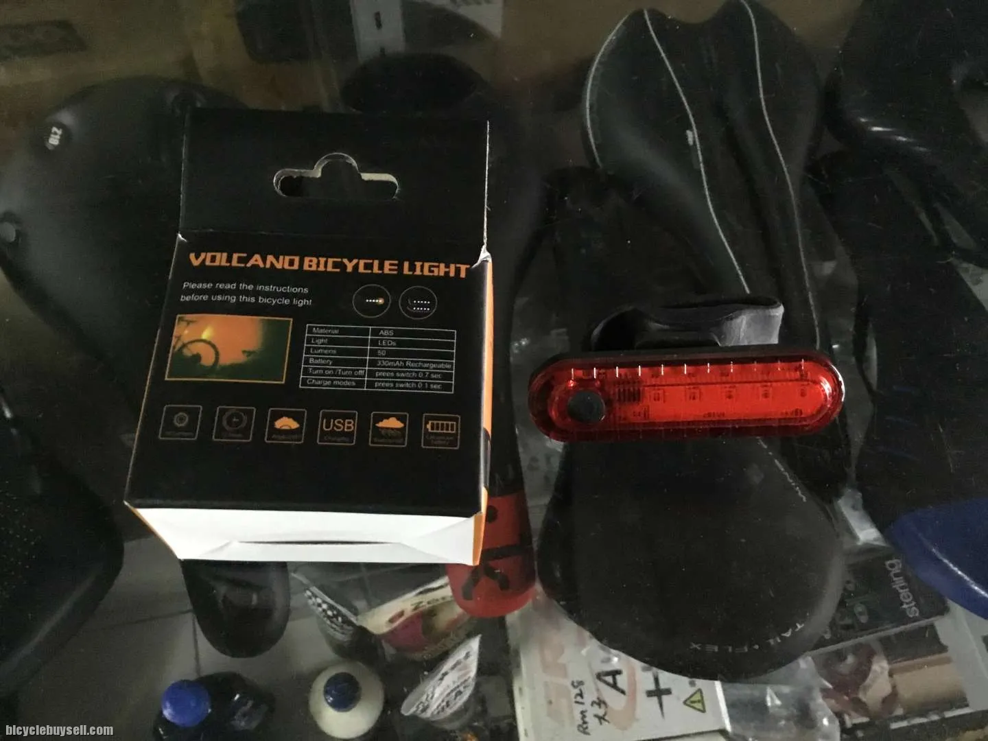 Volcano Rechargeable Rear Blink Light (free pos w.m)