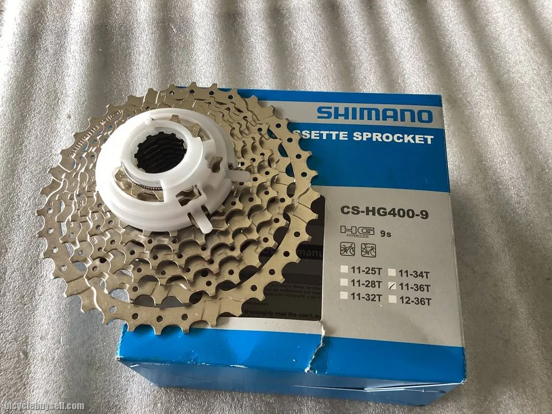 Shimano Alivio 9s Caset 11-36T @ free pos