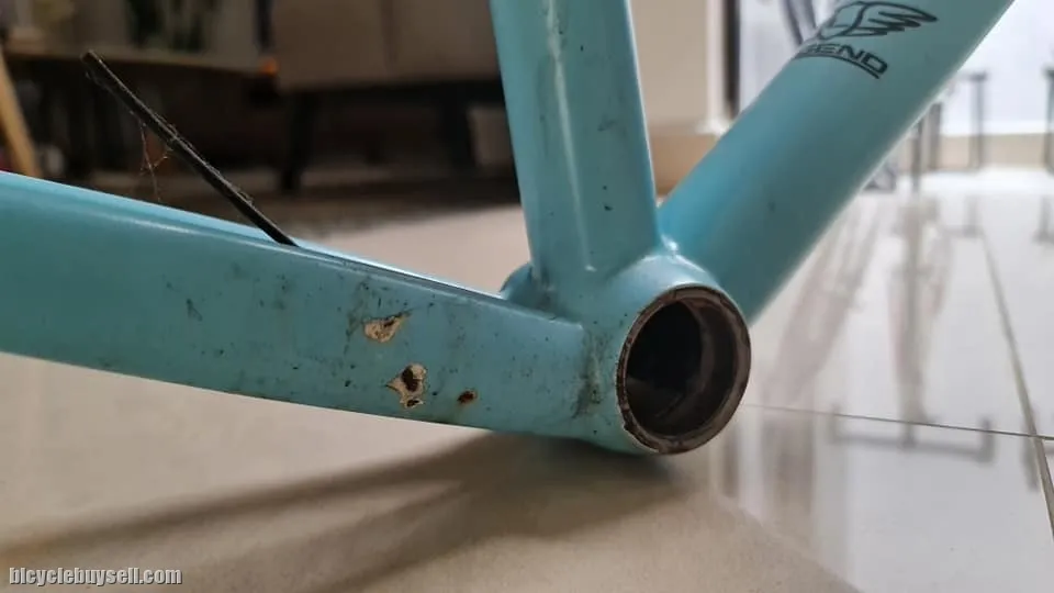 WTS: Italian Handmade Legend Fedaia Road Bike Frameset Size 56
