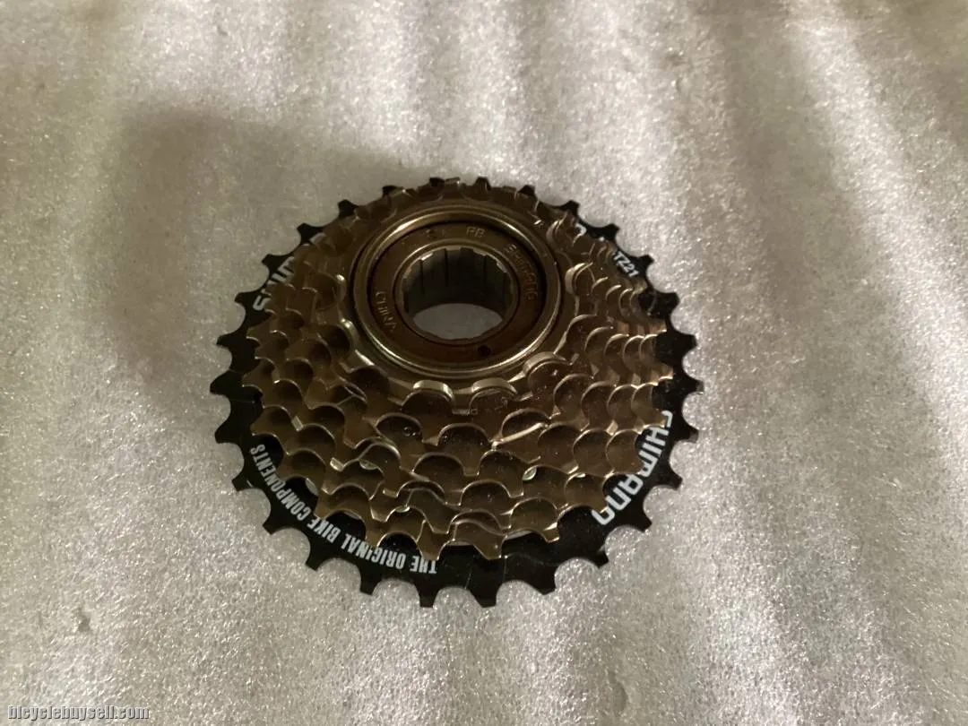 Shimano Tourney Freewheel Spocket 14-28T 7s (free pos w.m)