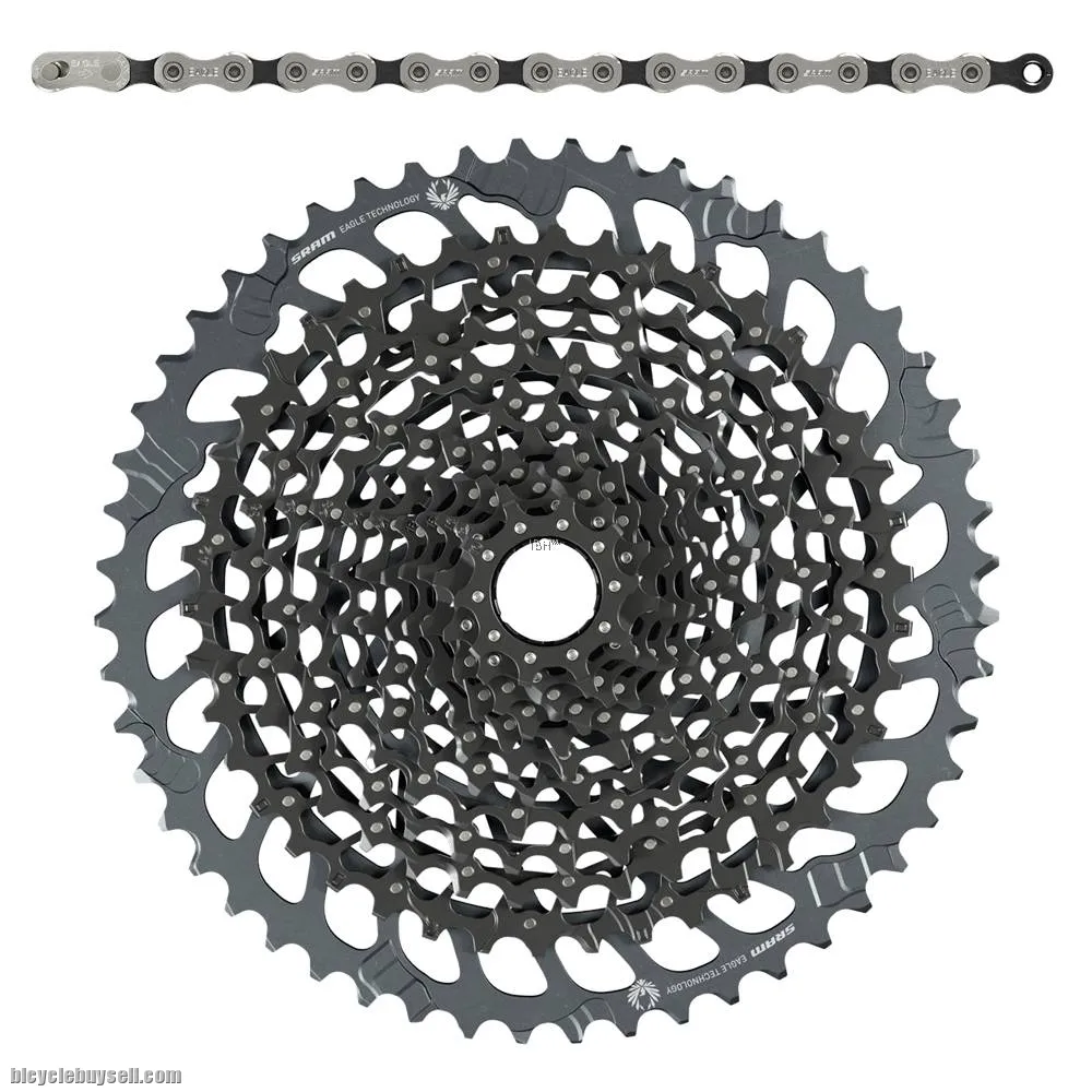SRAM GX Eagle Wear And Tear -Set With Chain And XG-1275 Cassette - 50/ 52 Teeth
