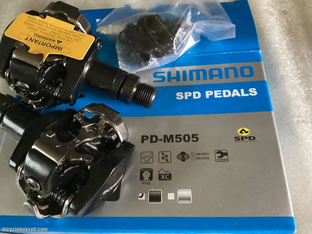 Shimano M505 Clipless Pedal @ free pos