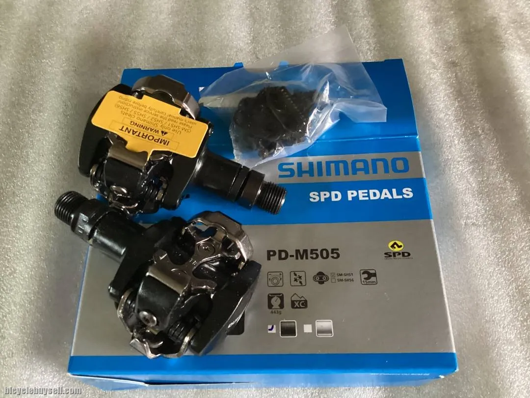 Shimano M505 Clipless Pedal @ free pos