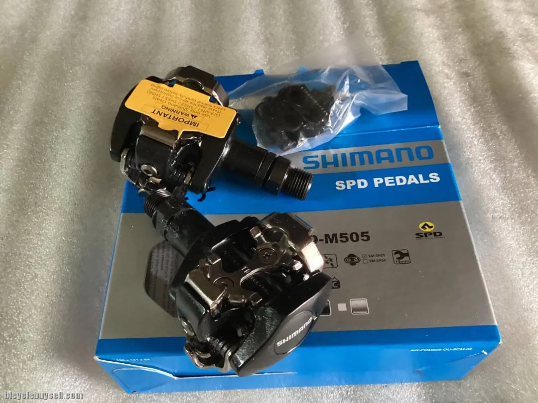 Shimano M505 Clipless Pedal @ free pos