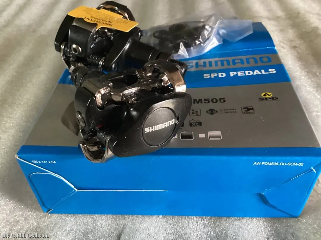 Shimano M505 Clipless Pedal @ free pos