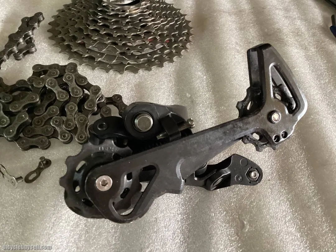 LTWoo 10s (RD,Caset,Chain) Used @ free pos