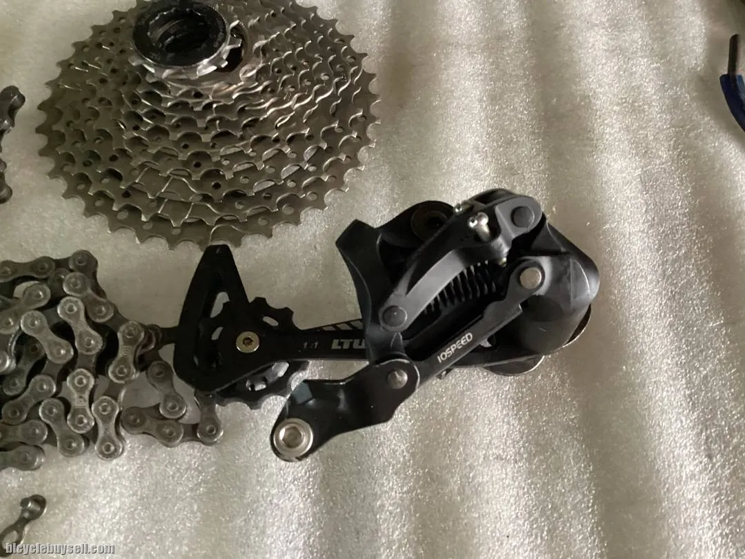 LTWoo 10s (RD,Caset,Chain) Used @ free pos