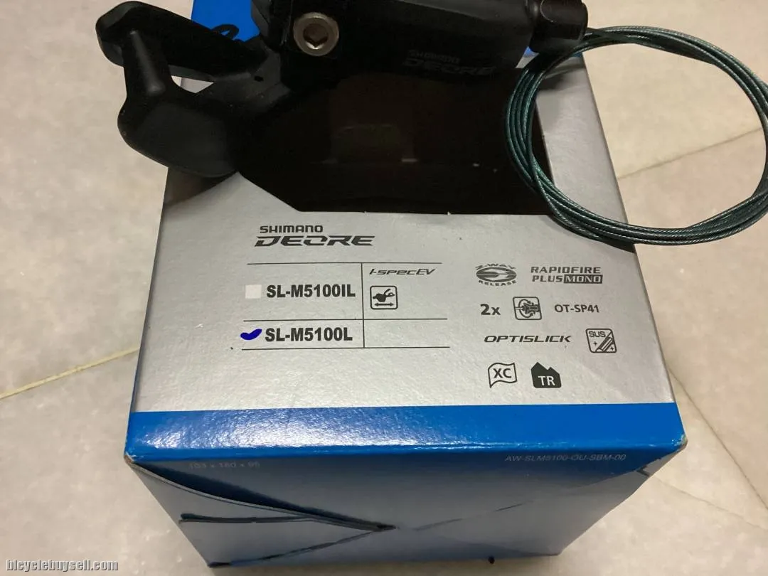 Shimano Deore M5100 | 2s Left Shifter  @ free pos
