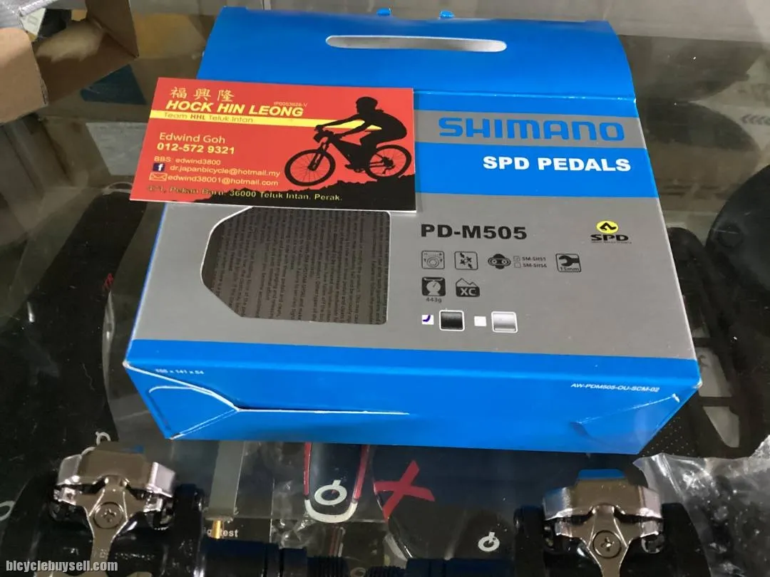 Shimano Clipless Pedal M505 (free pos w.m)