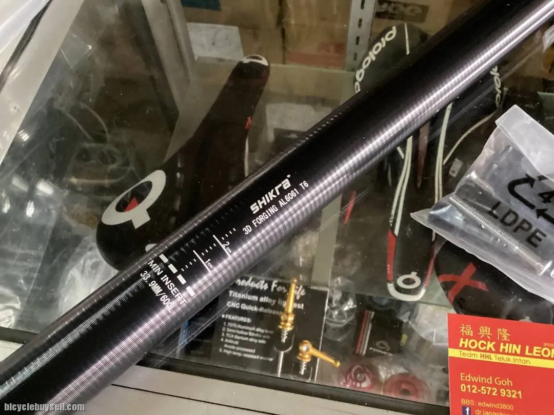 Shikra Folding Light Seatpost 33.9/600L (free pos w.m)
