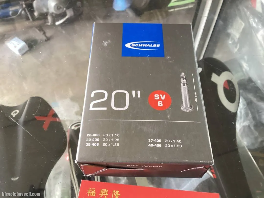 Schwalbe Folding Tube 406 / 20 x 1.1-1.5 FV40mm (free pos w.m)