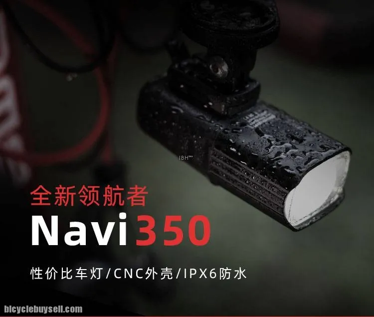 Enfitnix Navi350 Smart Bicycle Headlights Usb Rechargeable Waterproof Front Light Road Mountain Bike