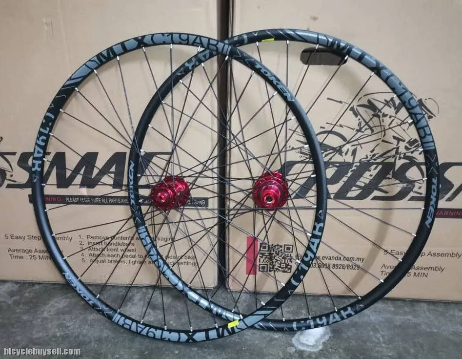 TokenTubeless 27.5 Fastace/Custom Wheelset (free pos w.m)