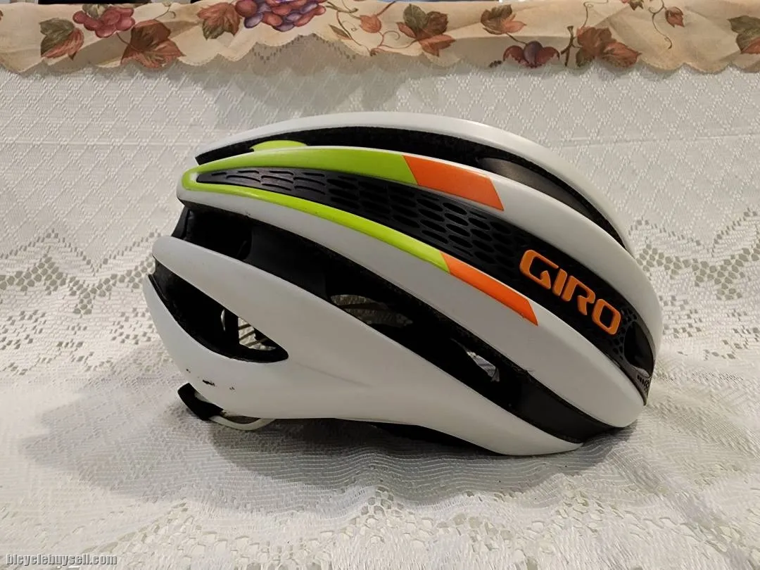Original Giro Synthe MIPS (White-Lime-Orange ) Size L 59-63cm