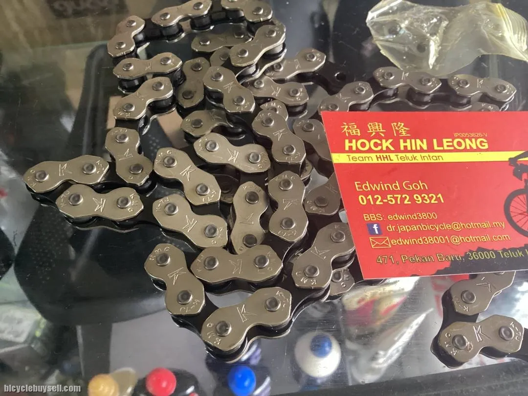 KMC K Series Single Speed Chain K1 Wide 98L (free pos w.m)