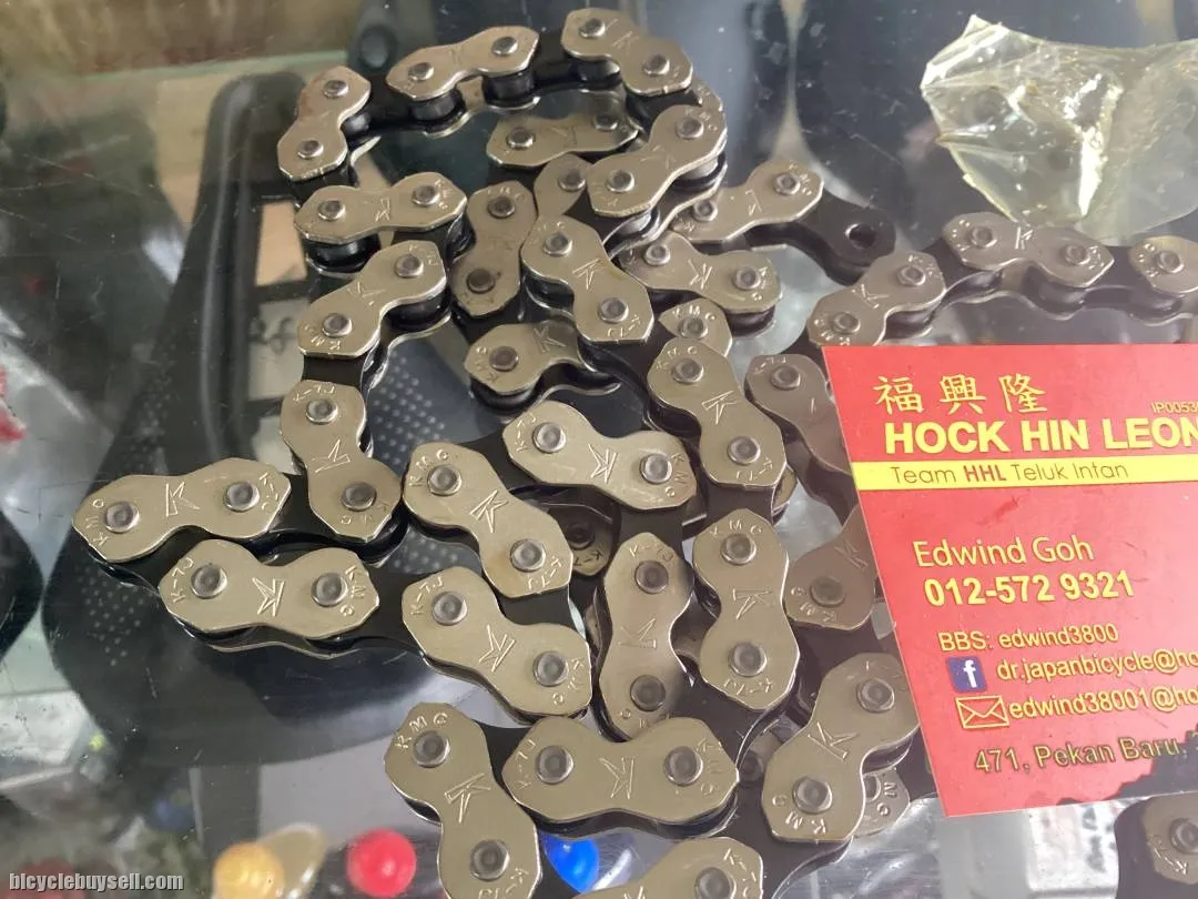 KMC K Series Single Speed Chain K1 Wide 98L (free pos w.m)